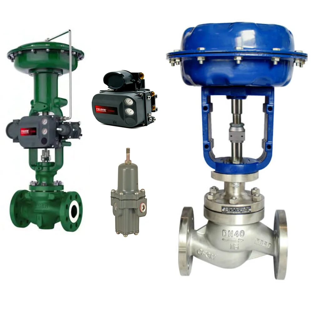 Fisher DVC6010 Digital Valve Positioner With Fisher 657 And 667 Pneumatic Diaphragm Actuator For China Pneumatic Ball Valve