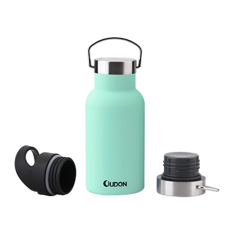 Professional Custom Stainless Steel Sport Motivation Water Bottle with Handle