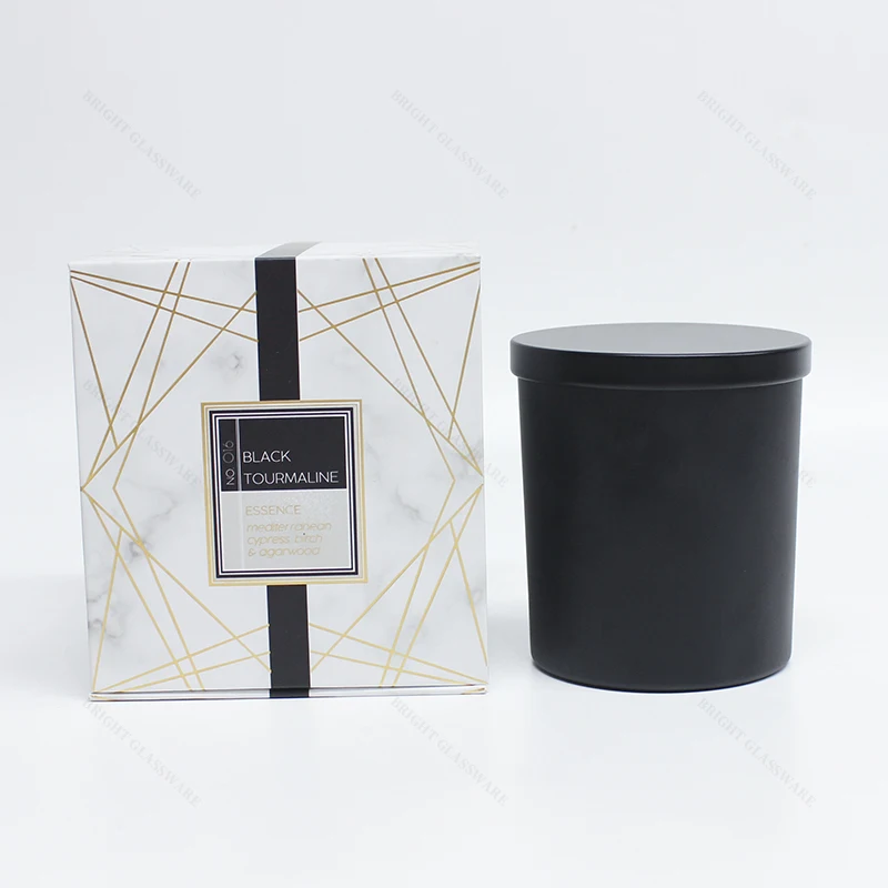 Free Sample Free Design Modern Luxury Glass Candle Holder Custom Candle Jar Electroplated Jars Luxury For Candle Make