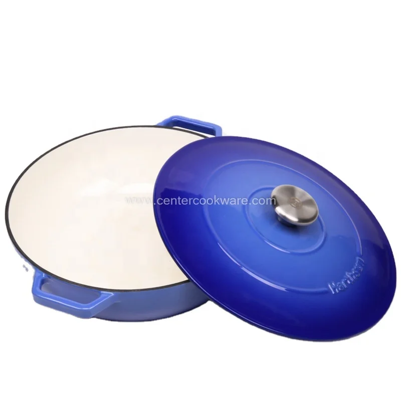 Dutch Oven Enamel Cast iron Casserole tableware