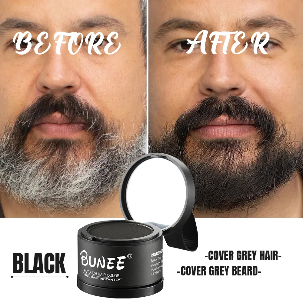 OEM Hairline Shadow Powder Instant Cover Hair Root up Hair Loss Concealer Private Label With Mirror And Puff For Thinning Hair