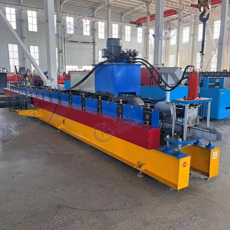 Factory Price Steel Water Gutter System Chicken Poultry Feeding Trough Roll Forming Machinery