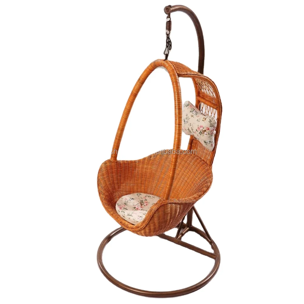 outdoor bamboo swing