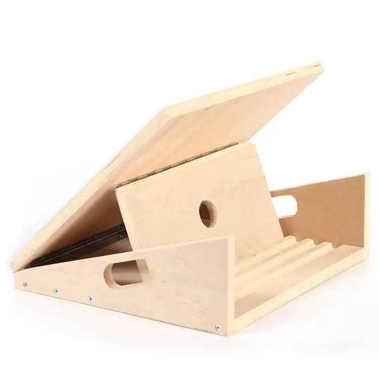 Adjustable Wooden Slant Board Foldable and Portable Calf Incline Board stretcher slant board