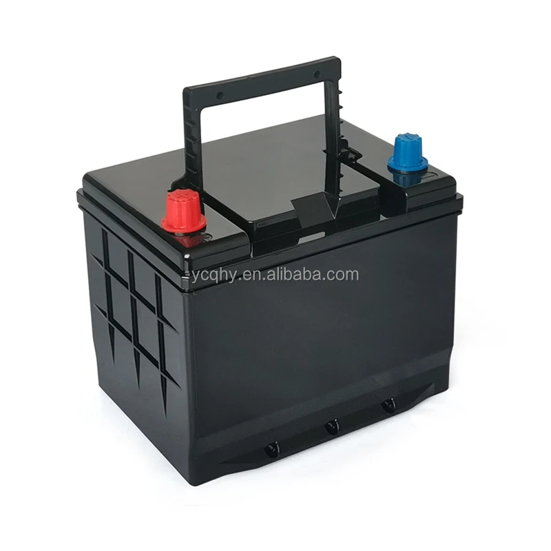 empty casings for 12volt lead-acid car battery for Diy Battery Pack Prismatic Plastic battery box