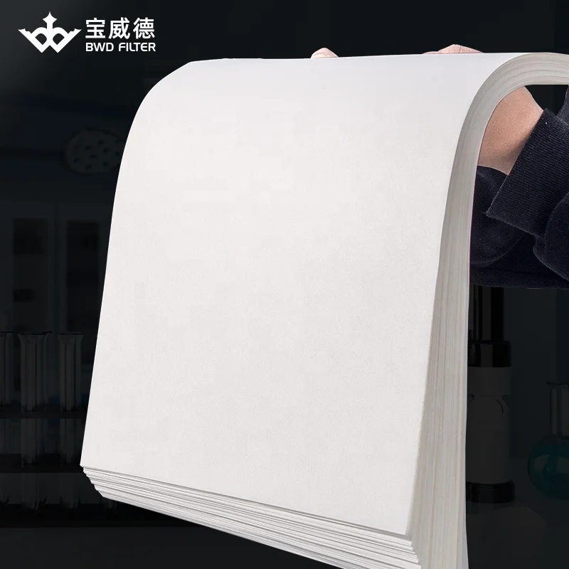 BWD Excellent quality good filtration performance lab qualitative filter paper