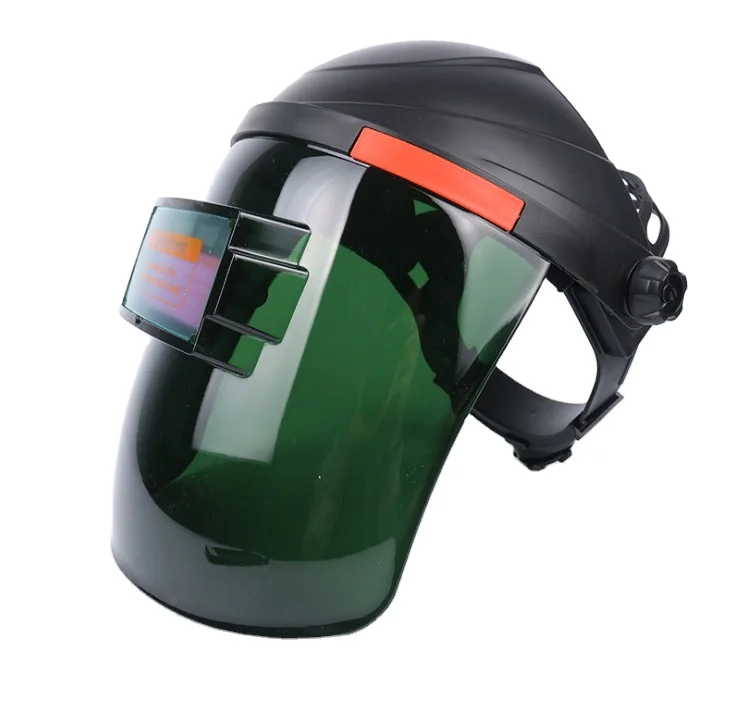 Solar Powered Auto Darkening Welding Helmet Welding Head-mounted cap with Full Shade Range for TIG MIG MMA Grind
