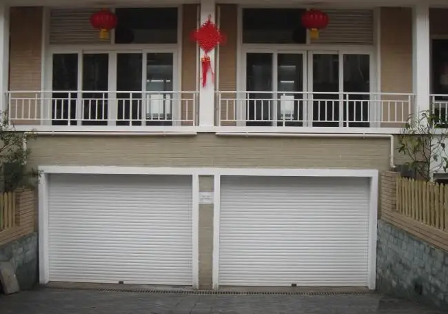 Insulation sealing Anti-theft shading aluminum roll-up garage door exterior Anti-theft storefront doors