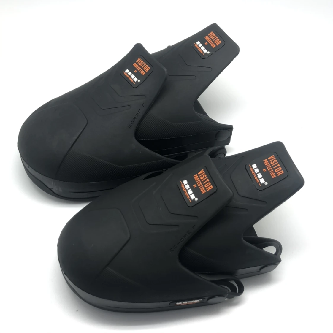 Safety Protective ShoesCover Rubber Anti-Slip and Anti-Smash Steel Toe Visitor Overshoes