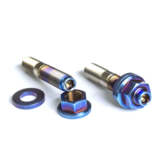 Набор титановых шпилек выпускного коллектора для гоночного автомобиля M10 * 1 25*47 GR5