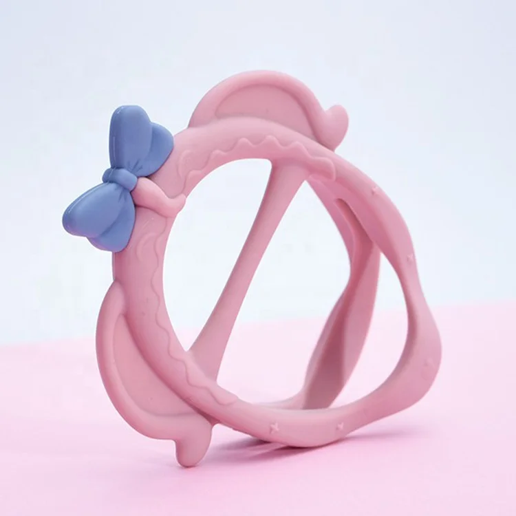 
Soft Chewing Massage Teething Relief BPA Free Newborn Teethers Baby Teether Silicone 