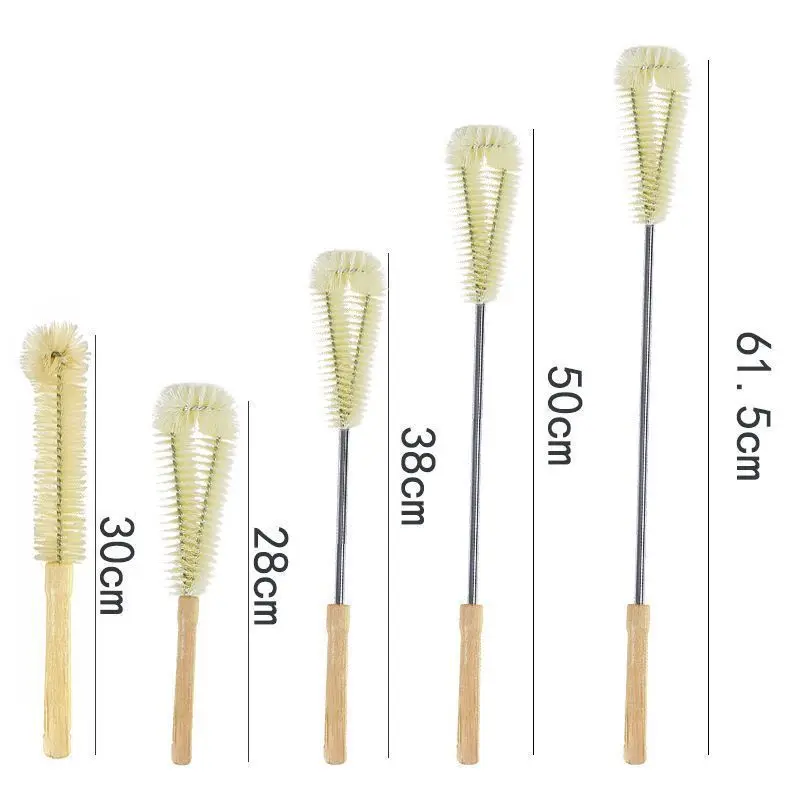 Cup brush no dead corner cleaning long handle small tea stained water cup washing cup cleaning brush milk bottle cleaning brush