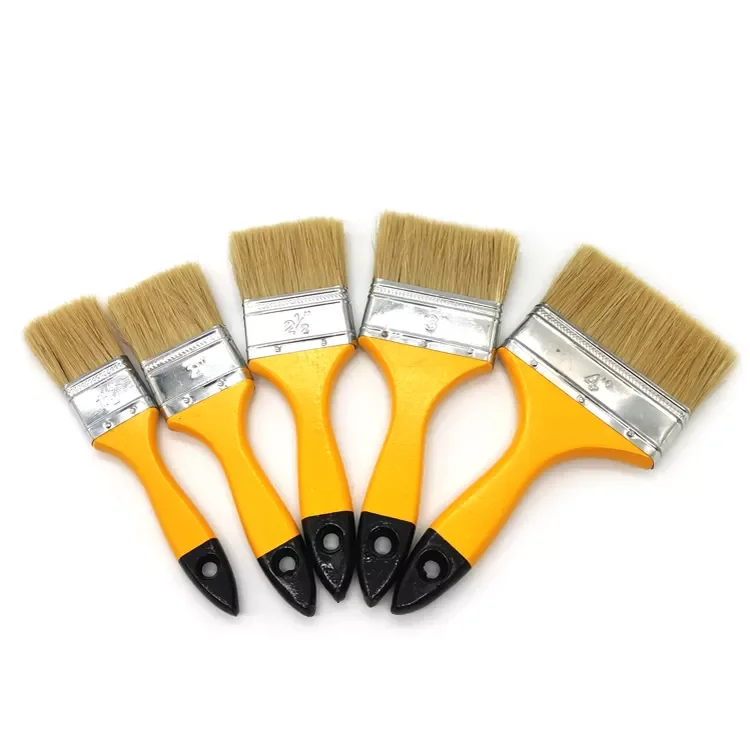 factory direct selling Philippines cheap wood handle paint brushes for wall paint tools
