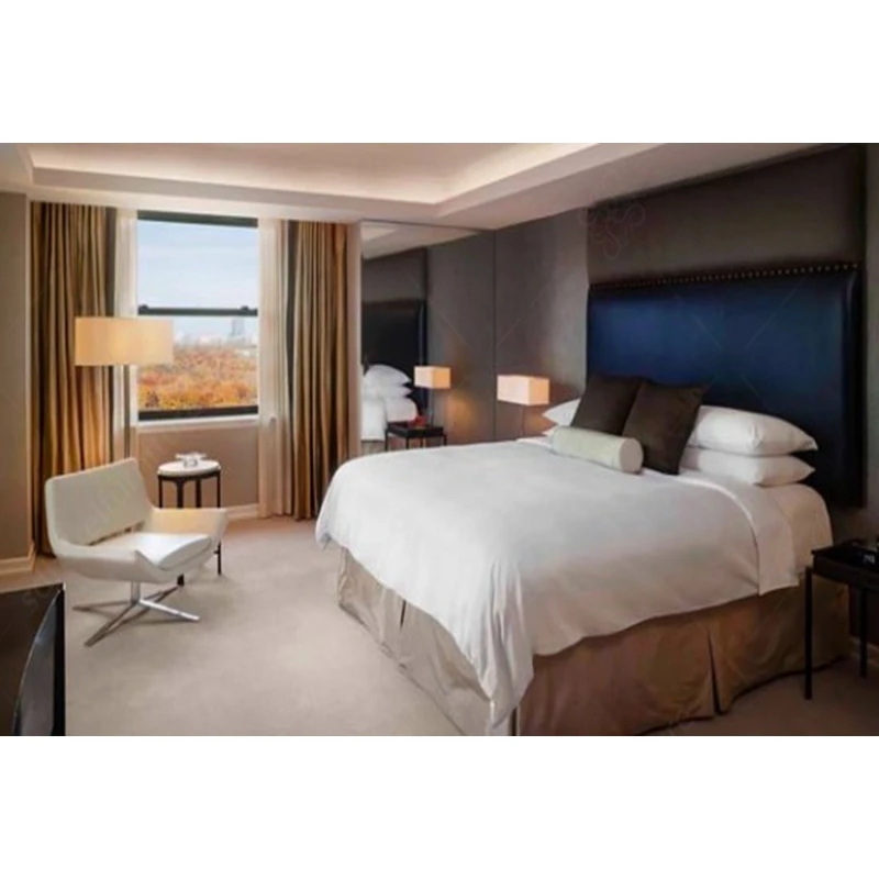 
High quality hotel bedroom furniture set for 5 star hotel rooms 