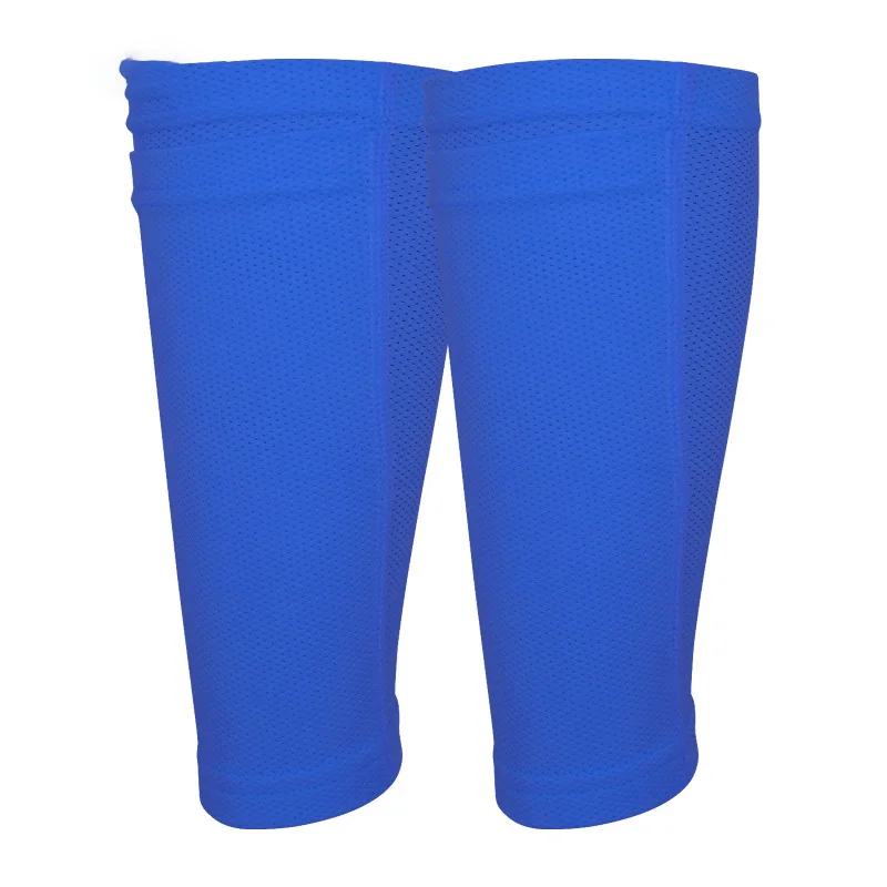 Custom Soccer Shin Guard Sock Football Compression Calf Leg Sleeves with Pockets