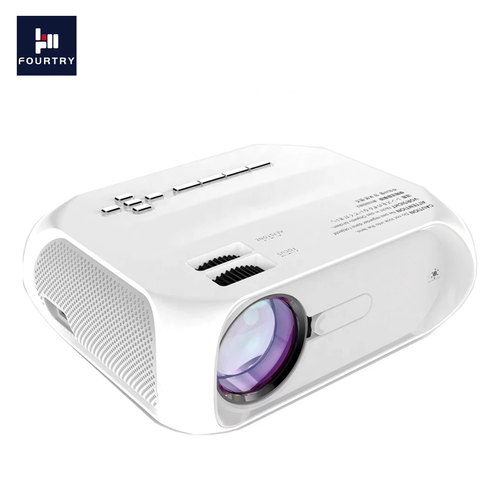 [FOURTRY LS Projector -New 1080p Home Proyector]Native 1080P 5500 Lumens FHD LCD LED Cheap Price Mini Home Projector