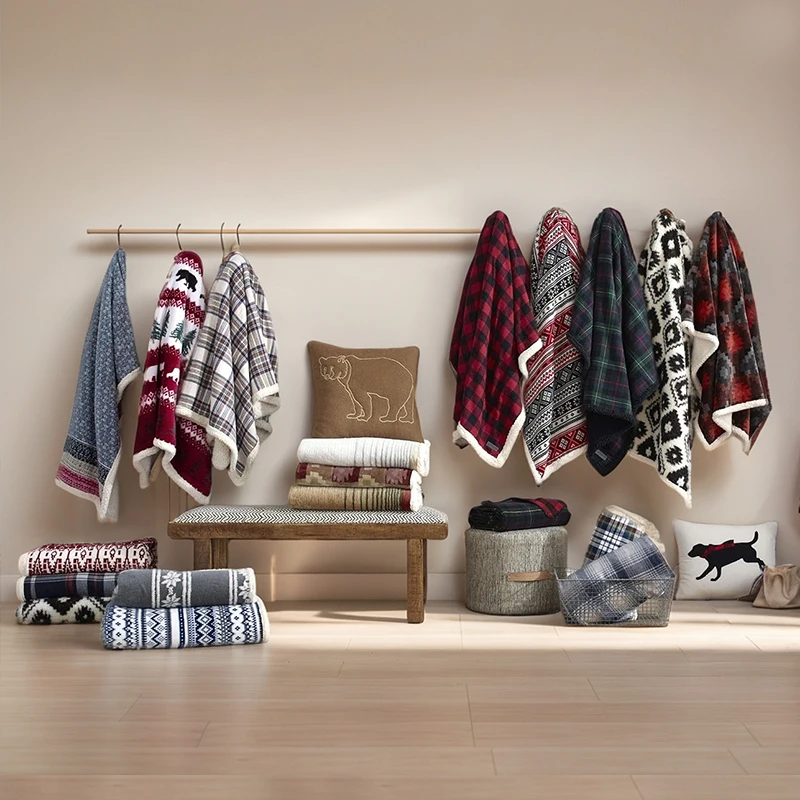 Customized Printing Flannel Fleece Cozy Anniversary Gifts For Women Throw Soft 2 in 1 Pillow Blanket Flannel Blanket