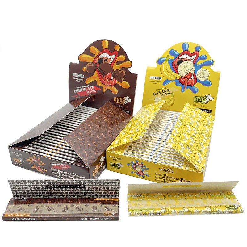 flavor coconut bros brand new style good quality smoking cigarette rolling papers