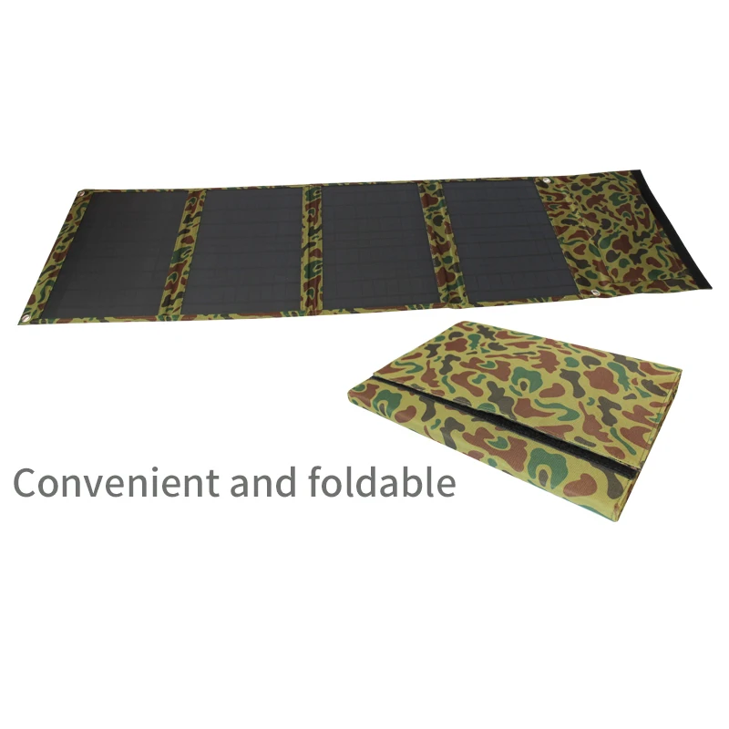 portable 80w 18v solar panel charger for camping