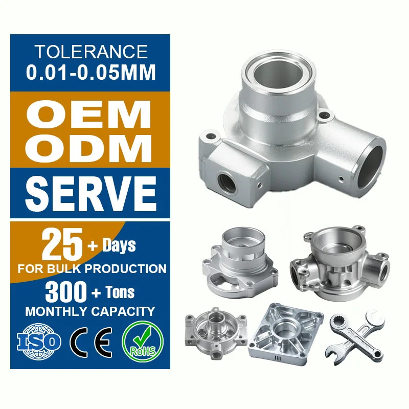 OEM Foundry Permanent Mold Gravity Casting Aluminum Parts