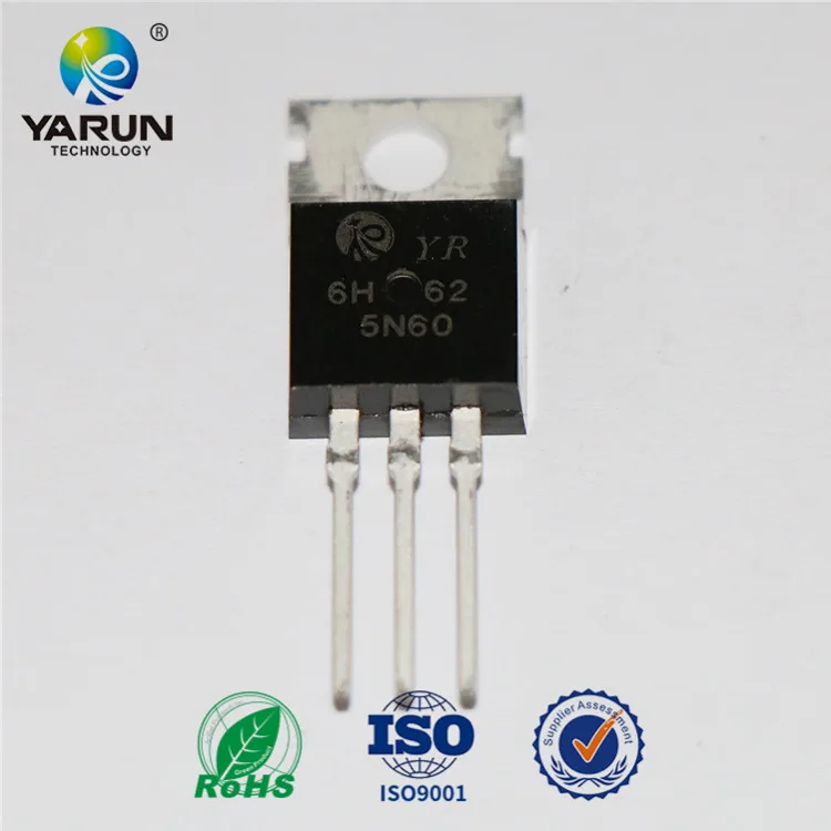 YAREN 5N60 4.5A 650 в до-220 н канал mosfet/mosfet 600