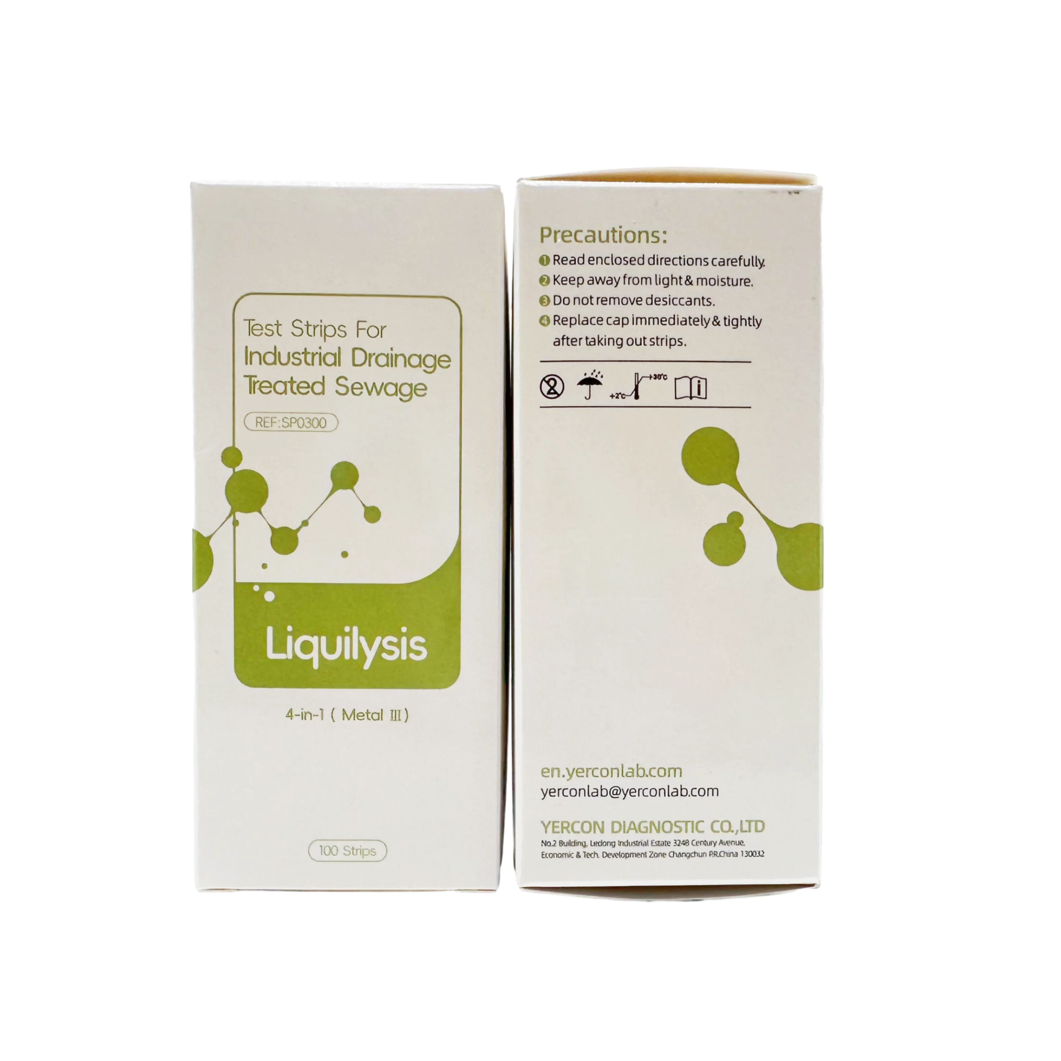 Hot Products Water Test Strips for Beryllium, Magnesium, Calcium & Aluminum