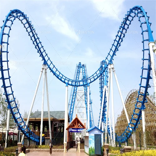 Beston Amusement Rides Outdoor 16 Person Roller Coaster Carnival Roller Coaster Ride For Sale