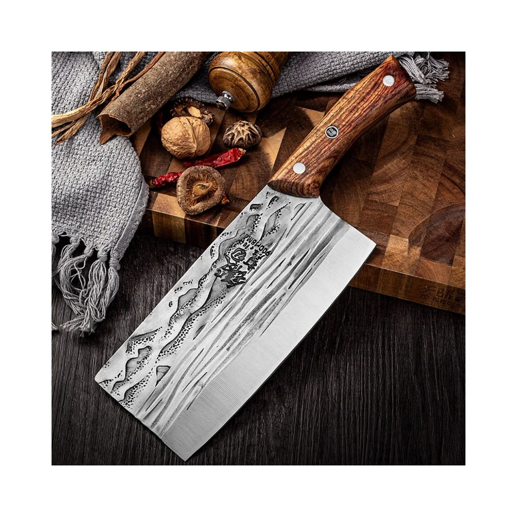 9cr18mov All steel Forged Knife Dual-purpose Sharp Household Kitchen Knife