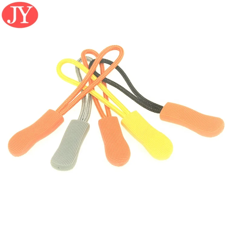 5# Zip Puller Custom Color Coil Zipper Non Lock Zip Runner With Water Drop Puller