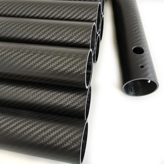 Carbon fiber tube  hollow carbon tube  air model reinforcing rod, kite bone, all carbon fiber rod 2 2.5 3 4 5 6 7mm