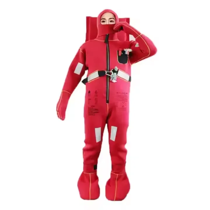 Immersion Suits life-saving appliance IMPA  330195 SOLAS MED Approved Insulated Neoprene Type II Immersion Suits for lifesaving