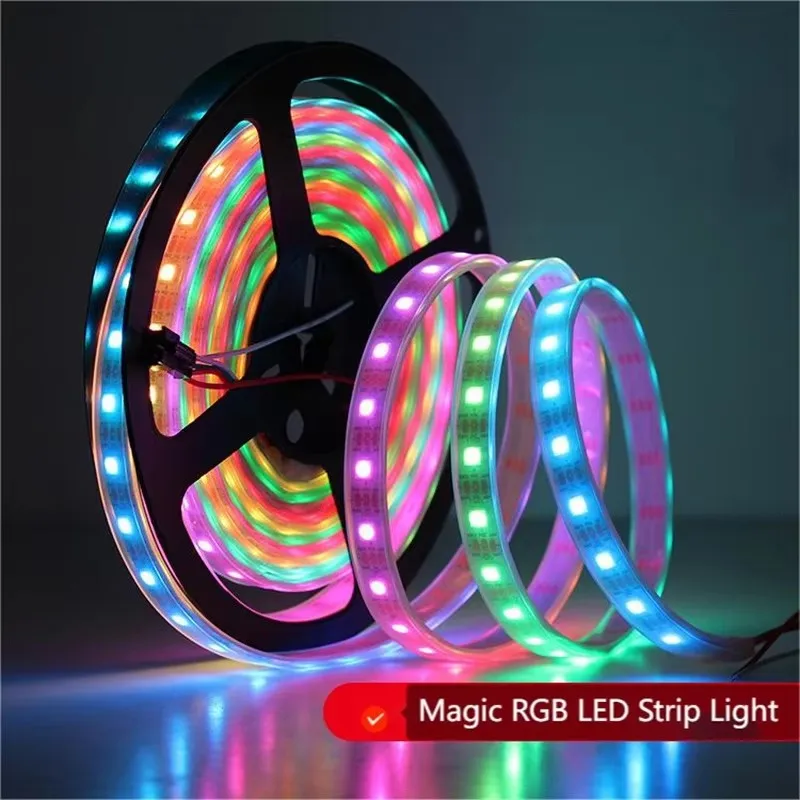 Светодиодная лента RGB 2835/5050 IP65 5 м