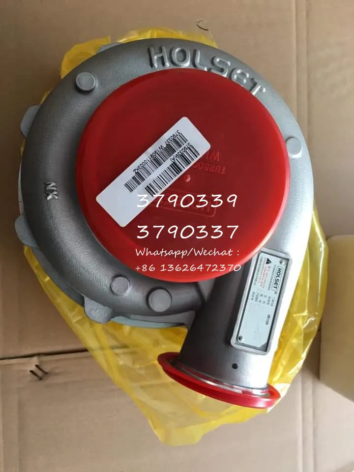 China Supplier Construction Machinery Parts engine HE500FG turbocharger 3790337  3790339