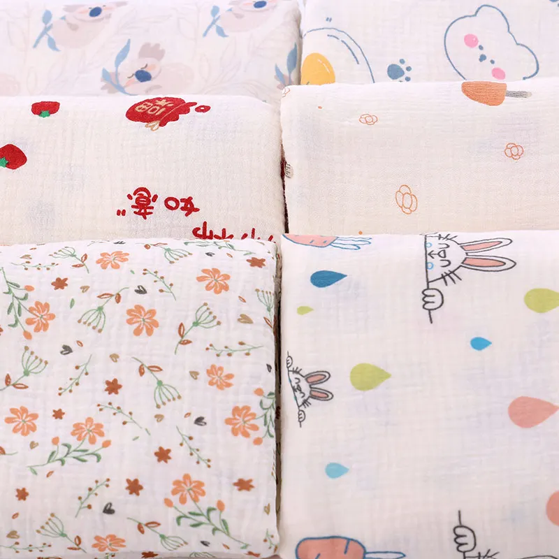 Printed Cotton Fabric 130gsm light weight for Dress/uniform/shirt /causal wear Poplin Fabric factory wholesale fast delivery