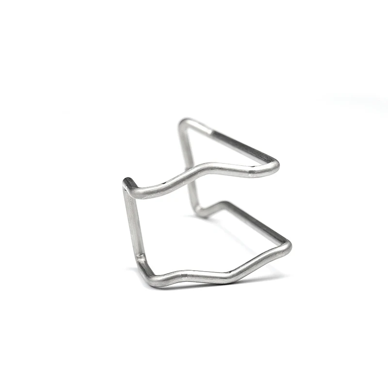 Custom Stainless Steel Wire Forming Bending Parts Stainless Steel Metal Bending Spring Clip Wire Hanger for Phone Holder