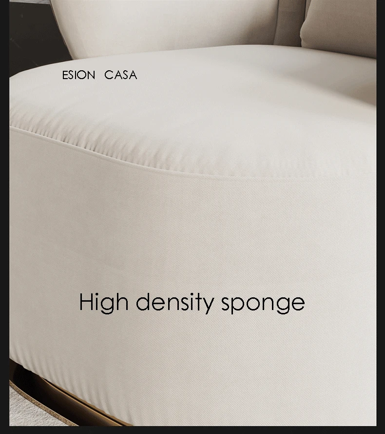 Italian style light luxury fabric lounge chair tiger chair single seat sofa  post-modern furniture