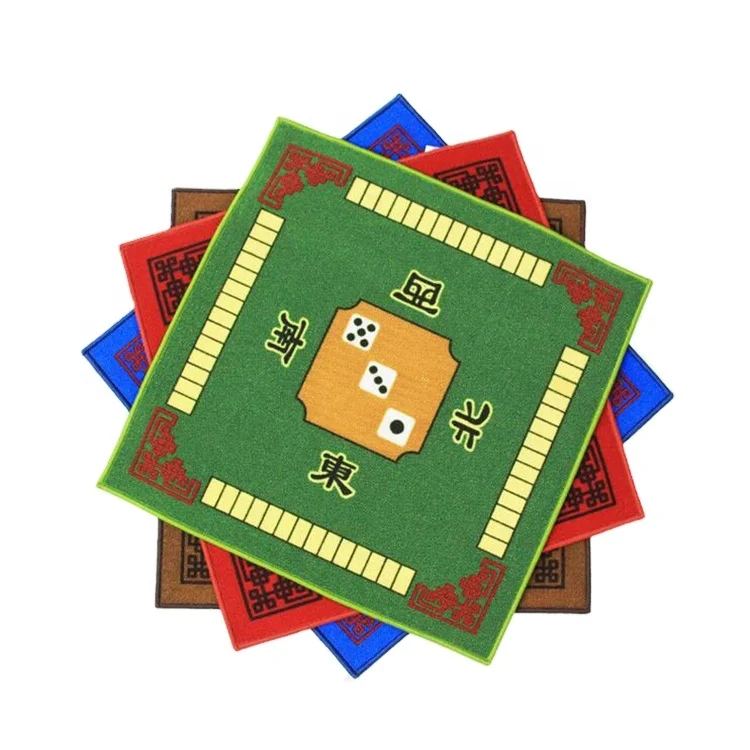 UOO Custom Majiang Table Cloth Poker Mat Rubber Poker Table Top