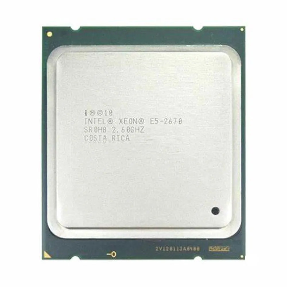 Intel Xeon E5-2670 CPU Desktop Processor LGA 2011 Socket 2.6GHz 32 Nanometer Products Cache Main Place Stock Ready 100%