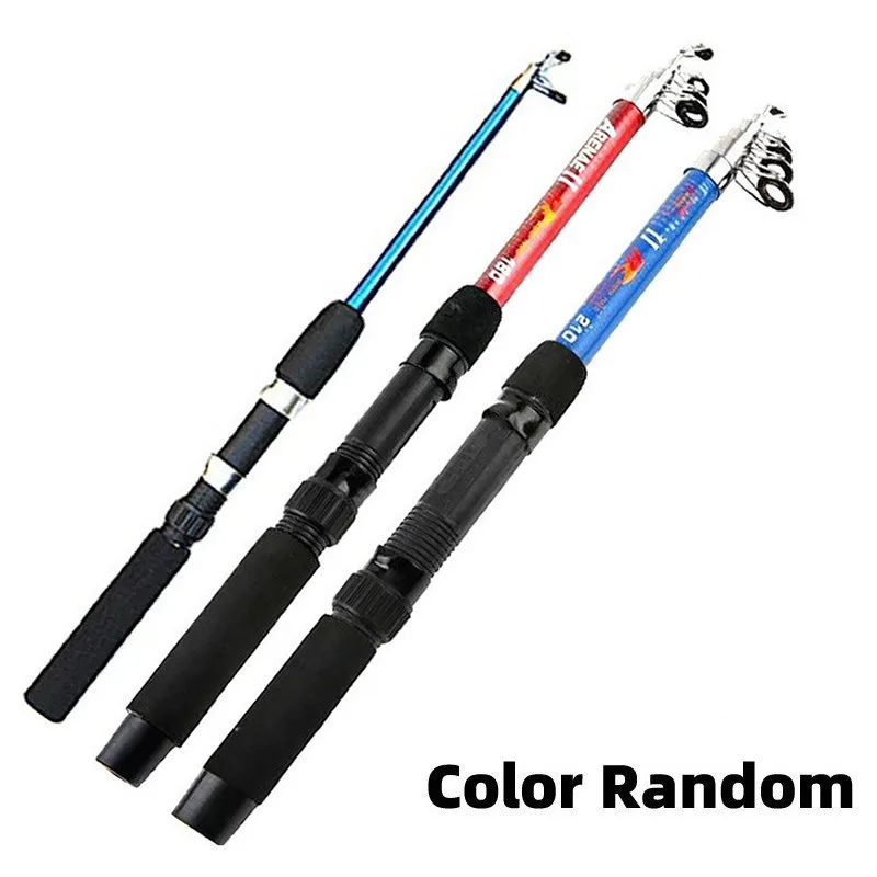 telescopic fishing rod and reel combo pen fishing rod