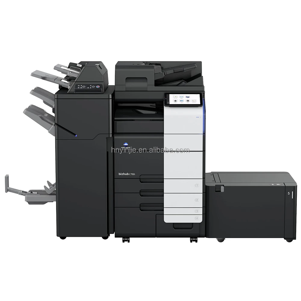 A3 Color Laser Printer Scanner And Photocopy Machine Used Konica Minolta bizhub C750i Digital Printing Machine