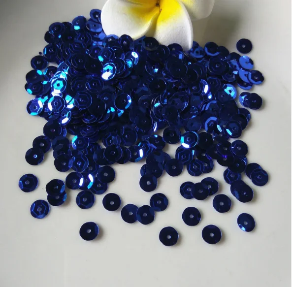
10mm cup sequins loose sequins middle hole 