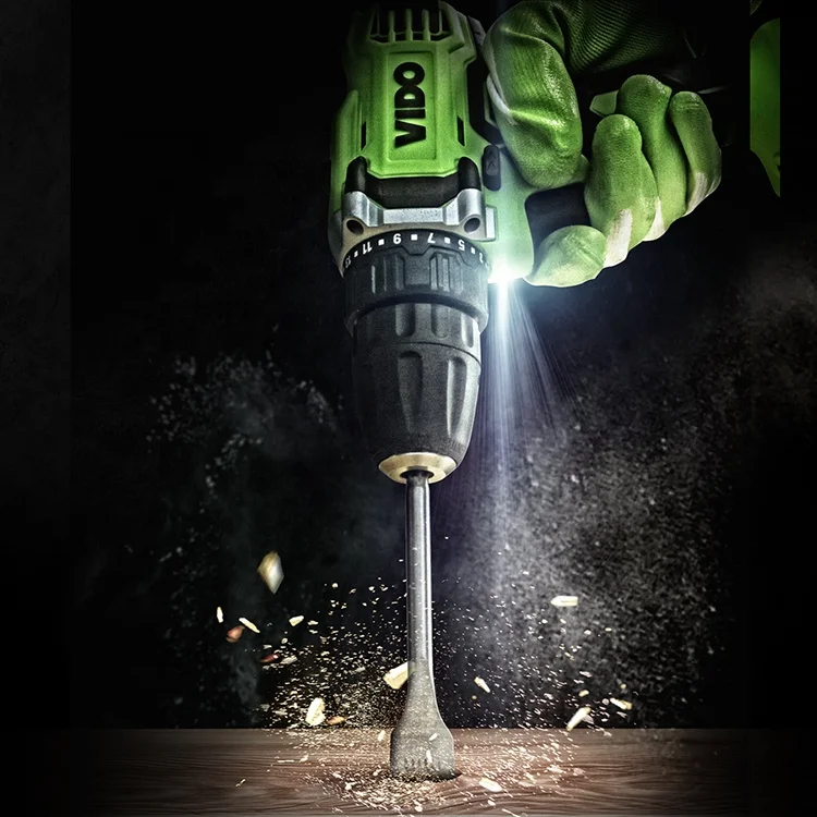 VIDO power tools Rechargeable electric cordless drill power tool sets