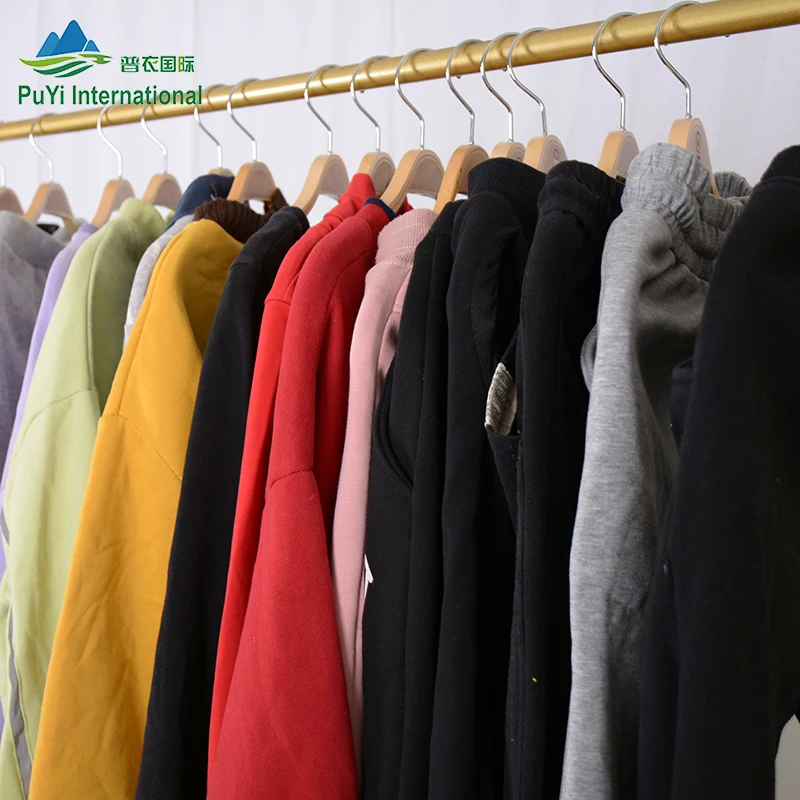 Hoody sportswear thick second hand clothes import used clothing usa used clothes bales