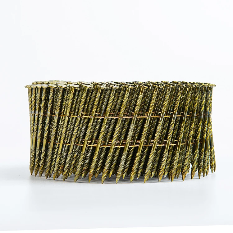 Лучшее качество поддон катушки гвозди для продажи 15 градусов проволочная катушка выращивания гвоздей