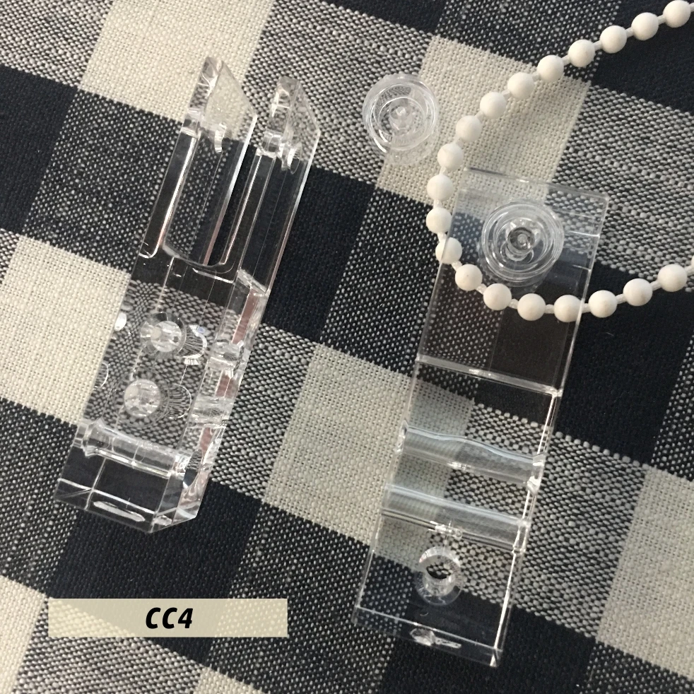 High-quality Roller blinds components - cord weight with pulley Acrylic window shades manufacture