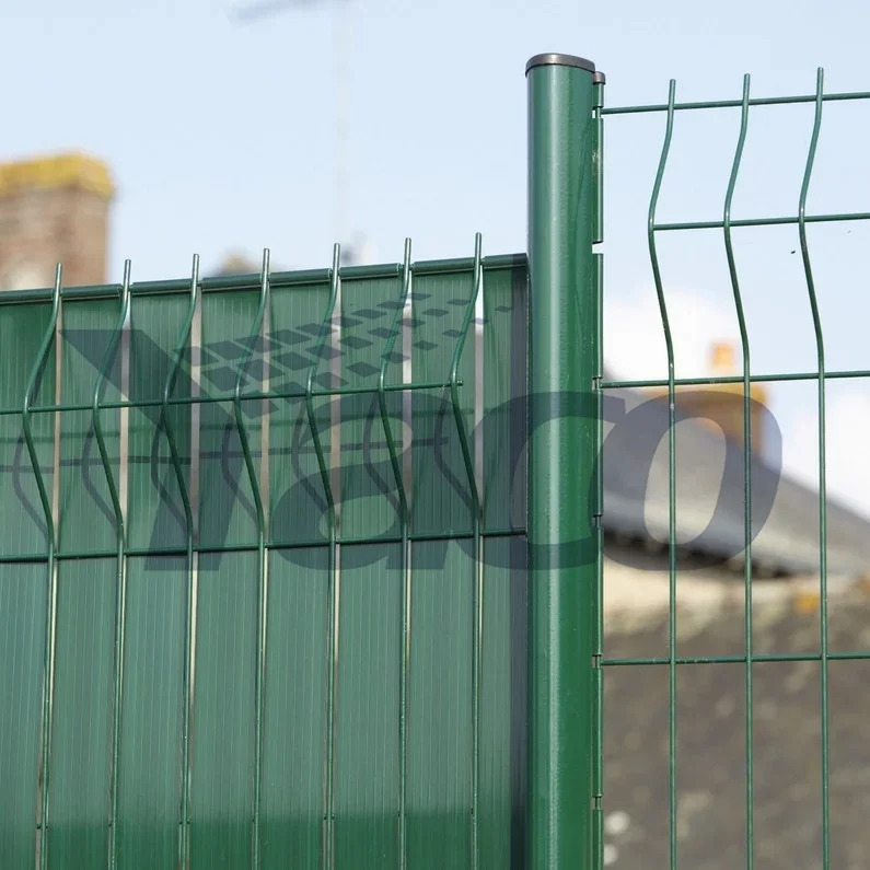 Vertical Strip for 3D Fence Panels PVC Rigid Privacy Slats Latte Kit Occultation PVC for 2.5m Metal Frame