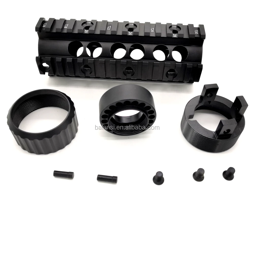 7-дюймовый M4 M16 Free Float Quad ar 15 Handguard 4 side Picatinny Mount 7 дюймов для m4 m16