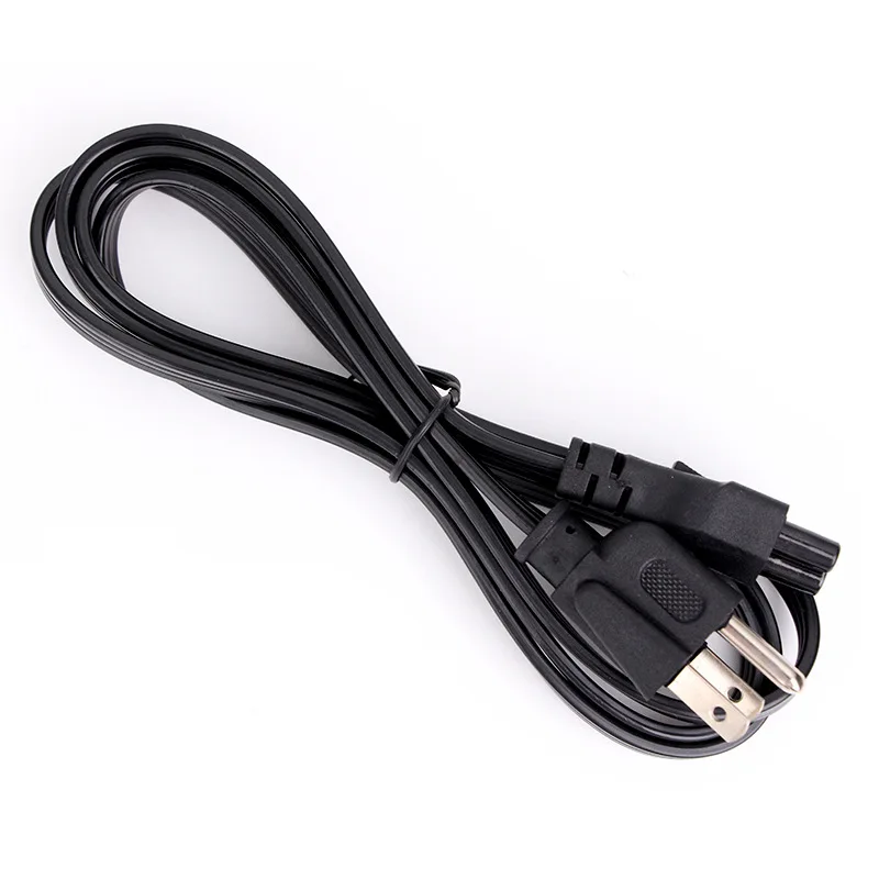 3 pin prong plug AC Power Cable IEC C13 US Laptop Replacement Charger Power Cord