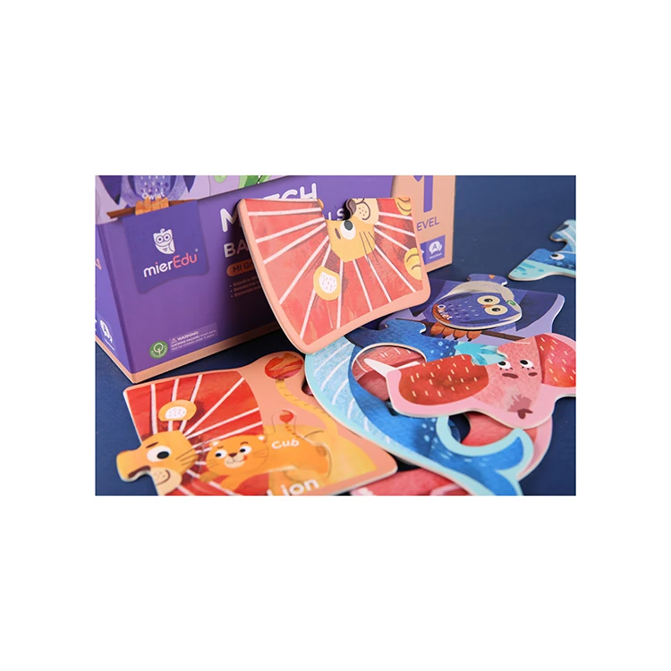 2021 new different nice Jigsaw Puzzle Toy for kid paper different level educational stem diy toy puzzle box