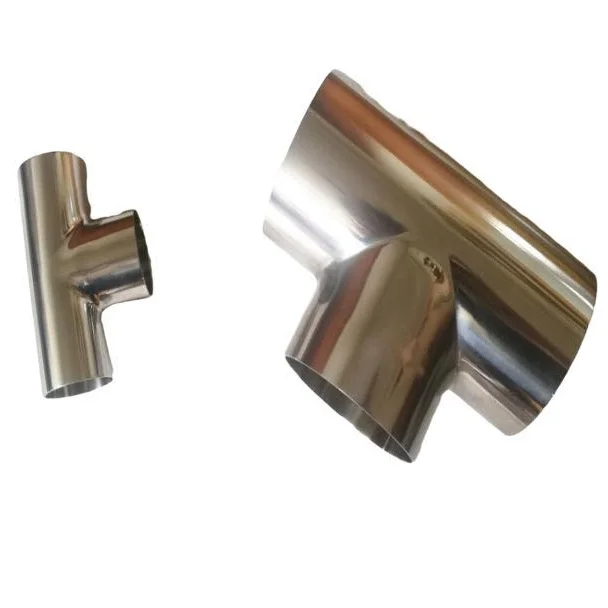 Нержавеющая сталь B16.9 стыковые сварные концы тройник из нержавеющей стали трубные фитинги